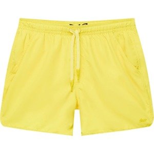 Pull&Bear Plavecké šortky svítivě žlutá