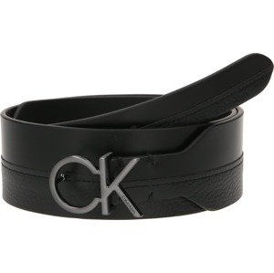 Calvin Klein Opasek černá / stříbrná