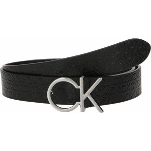 Calvin Klein Opasek černá / stříbrná