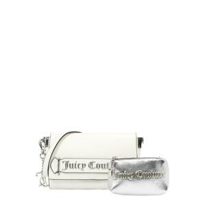 Juicy Couture Taška přes rameno 'Jasmine' stříbrná / bílá