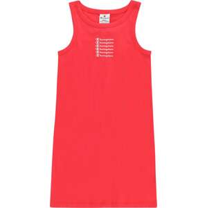 Champion Authentic Athletic Apparel Šaty červená / bílá