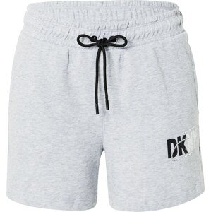 DKNY Performance Sportovní kalhoty šedý melír / černá / bílá