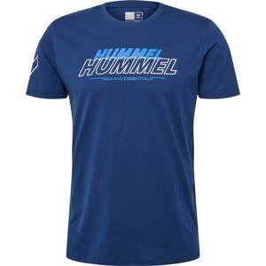 Hummel Funkční tričko 'Jeff' noční modrá / bílá