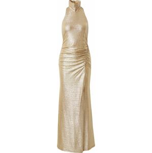 Lauren Ralph Lauren Společenské šaty 'RETLEAH' zlatá
