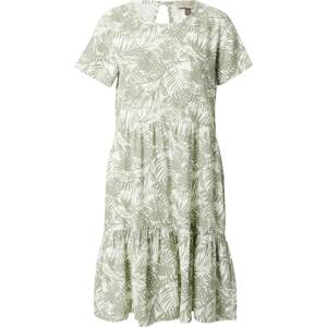 Eight2Nine Letní šaty pastelově zelená / bílá