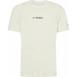 ADIDAS TERREX Funkční tričko 'Alla' černá / bílá