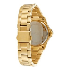 MICHAEL Michael Kors Analogové hodinky zlatá / přírodní bílá