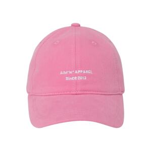 aim'n Sportovní čepice 'Edge' pink / bílá