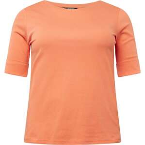 Lauren Ralph Lauren Plus Tričko 'JUDY' oranžová