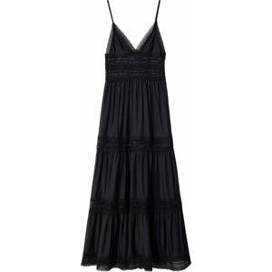 MANGO Letní šaty 'Elena' černá