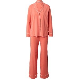 ESPRIT Pyžamo korálová / bílá