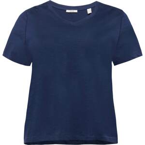 Esprit Curves Tričko námořnická modř