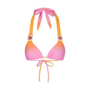 Moda Minx Horní díl plavek 'Club Tropicana' zlatá / oranžová / pink / průhledná