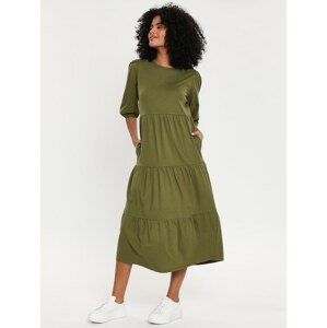 Threadbare Letní šaty 'Finn' olivová