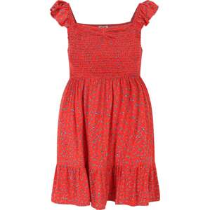 Cotton On Petite Letní šaty 'Morgan' tmavě modrá / červená / bílá