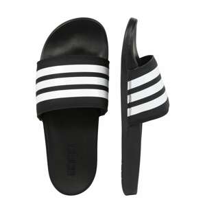 ADIDAS SPORTSWEAR Plážová/koupací obuv 'ADILETTE COMFORT' černá / bílá
