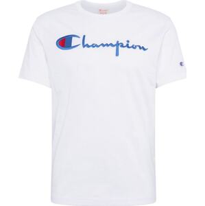 Champion Reverse Weave Tričko tmavě modrá / bílá