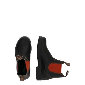 Blundstone Chelsea boty '1918' tmavě hnědá / červená