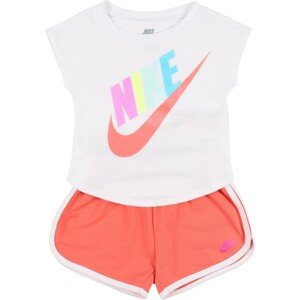 Nike Sportswear Sada 'FUTURA SS TEE & SHORT SET' oranžová