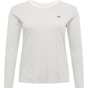 Levi's® Plus Tričko světle šedá / bílá