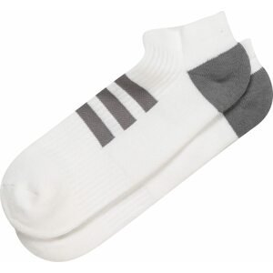 ADIDAS GOLF Sportovní ponožky šedá / bílá