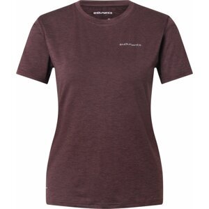 ENDURANCE Funkční tričko 'Maje' purpurová / bílá