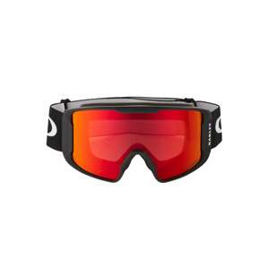 OAKLEY Sportovní brýle 'Line Miner' oranžová / červený melír / černá