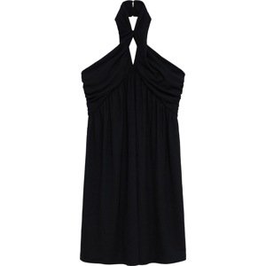 MANGO Koktejlové šaty 'Vestido' černá