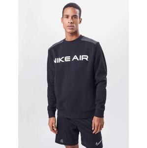 Nike Sportswear Mikina šedý melír / černá / bílá