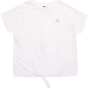 ADIDAS PERFORMANCE Funkční tričko stříbrná / bílá
