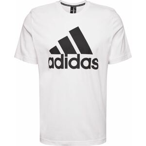 ADIDAS PERFORMANCE Funkční tričko černá / bílá