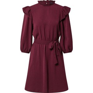 NEW LOOK Košilové šaty 'JANE' burgundská červeň