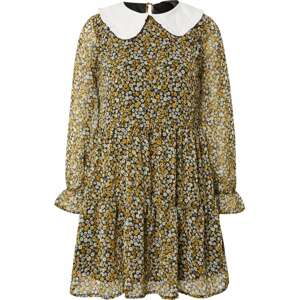 NEW LOOK Košilové šaty 'DAISY' hořčicová / olivová / černá / bílá