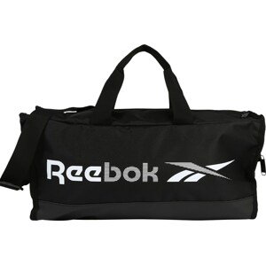 Reebok Sport Sportovní taška černá / bílá