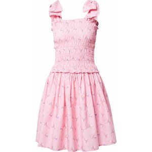 Crās Letní šaty 'Fleurcras' mix barev / růžová