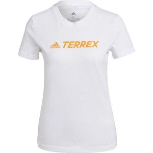 ADIDAS TERREX Funkční tričko oranžová / bílá