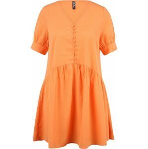 Pieces Petite Košilové šaty 'Geneva' oranžová