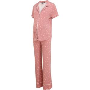 Missguided Maternity Pyžamo růžová / bílá