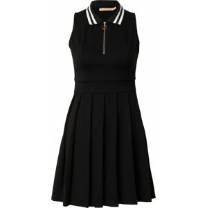 Skirt & Stiletto Šaty 'Verona' černá / bílá