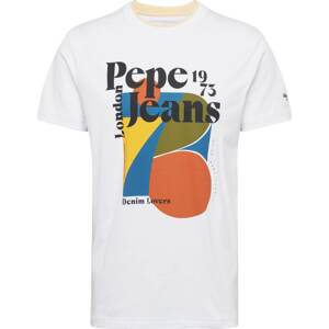 Pepe Jeans Tričko 'WILLY' mix barev / bílá