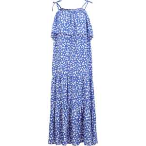 River Island Petite Letní šaty nebeská modř / bílá