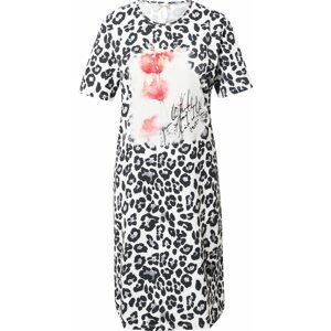 Key Largo Letní šaty 'SARINA' růžová / černá / bílá
