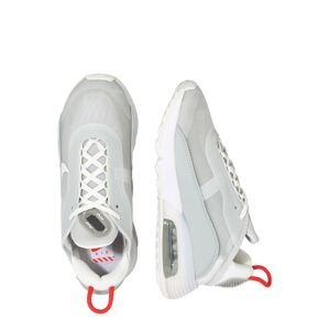 Nike Sportswear Tenisky šedá / světle šedá / červená / bílá