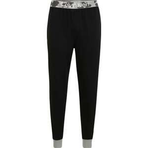 Calvin Klein Underwear Pyžamové kalhoty kouřově šedá / světle šedá / tmavě šedá / černá / bílá