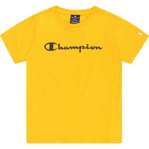 Champion Authentic Athletic Apparel Tričko marine modrá / žlutá