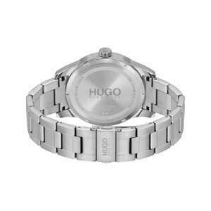 HUGO Analogové hodinky námořnická modř / stříbrná