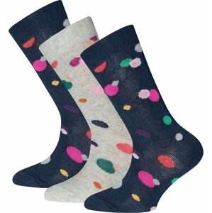 EWERS Ponožky námořnická modř / šedá / mix barev