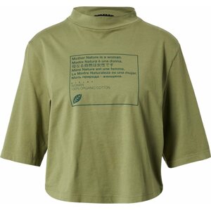 Sisley Tričko zelená / khaki