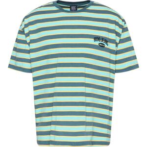 BDG Urban Outfitters Tričko námořnická modř / světle žlutá / smaragdová / mátová