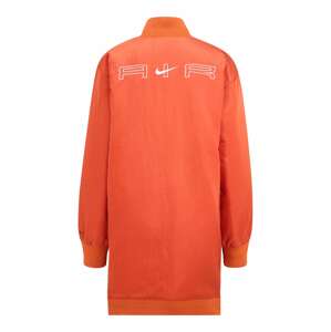 Nike Sportswear Přechodná bunda oranžová / bílá